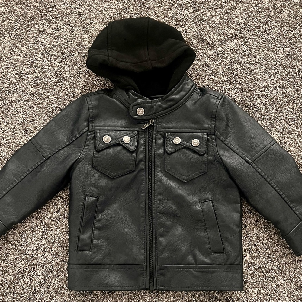 Urban Republic Black Kids Jacket with Hood